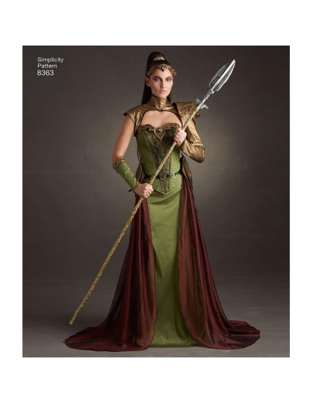 Patron Simplicity 8363.R5 - Costume de guerrière