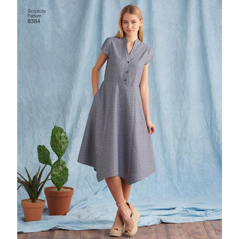 Patron Simplicity 8384.H5 - Top et robe femme
