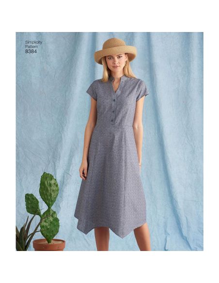 Patron Simplicity 8384.U5 - Top et robe femme