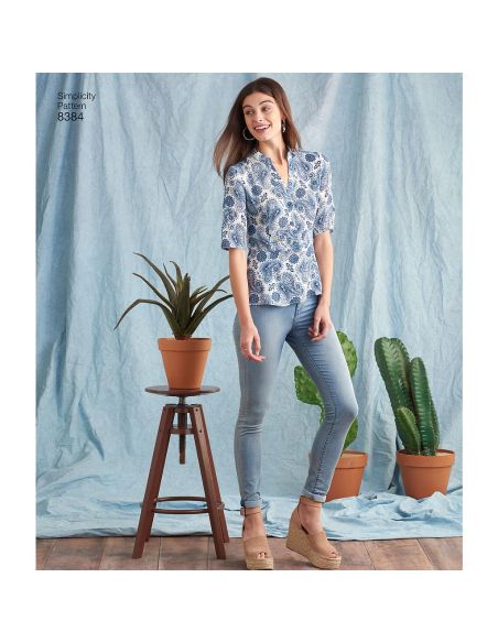 Patron Simplicity 8384.U5 - Top et robe femme
