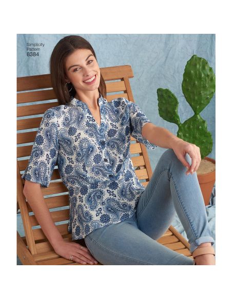 Patron Simplicity 8384.U5 - Top et robe femme
