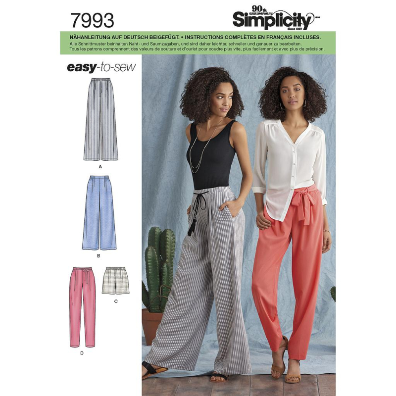 Patron Simplicity 8389.H5 - Short et pantalon