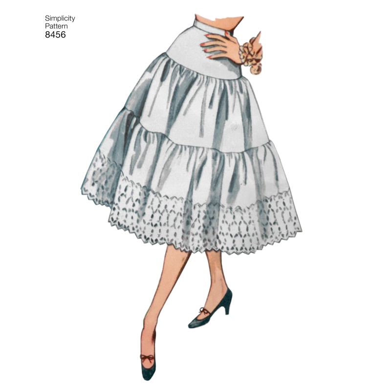 Patron Simplicity 8456.R5 - Robe et jupe vintage