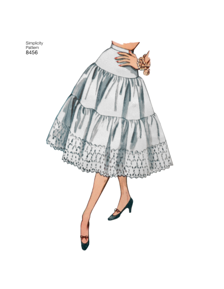 Patron Simplicity 8456.R5 - Robe et jupe vintage