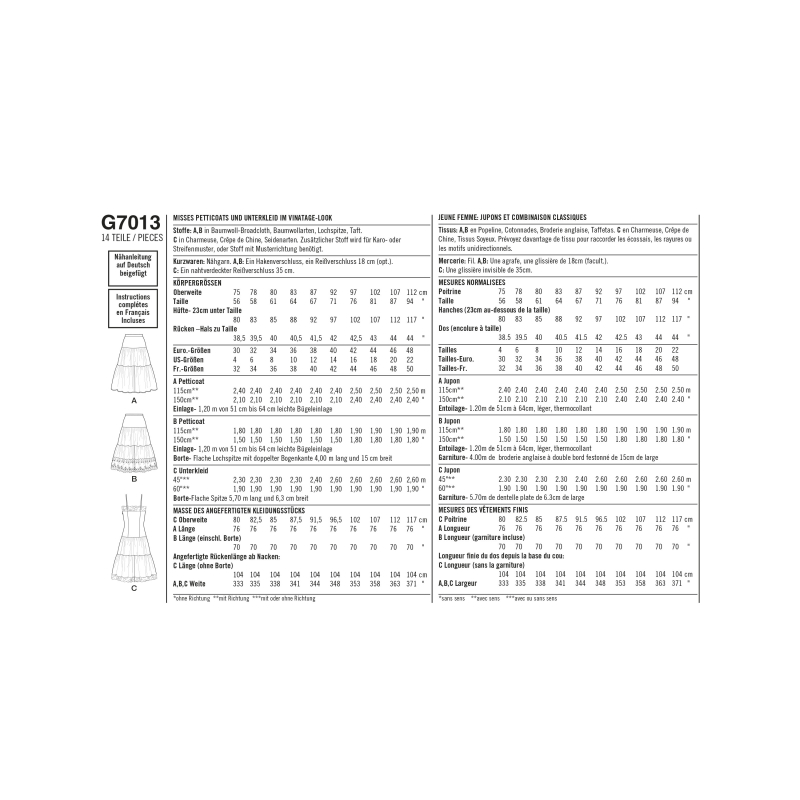 Patron Simplicity 8456.R5 - Robe et jupe vintage