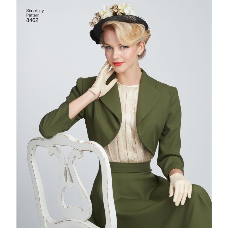 Patron Simplicity 8462.H5 - Ensemble vintage femme