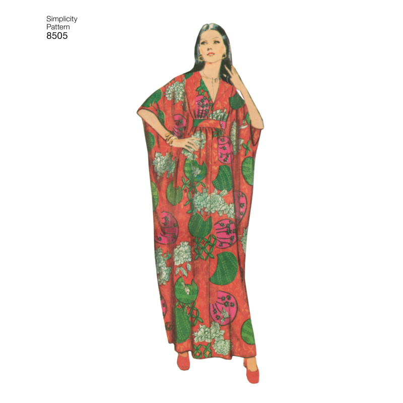 Patron Simplicity 8505.A - Caftan vintage