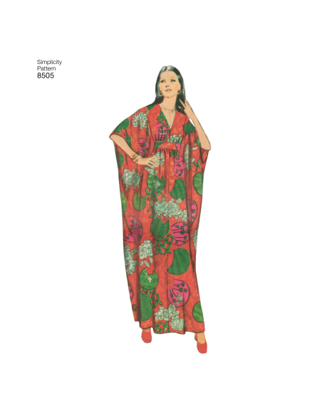 Patron Simplicity 8505.A - Caftan vintage
