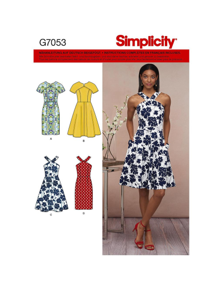 Patron Simplicity 8594.R5 - Robe pour femme