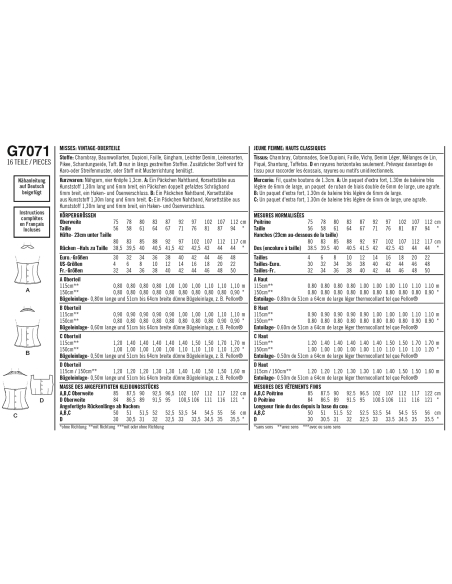 Patron Simplicity 8645.R5 - Haut vintage