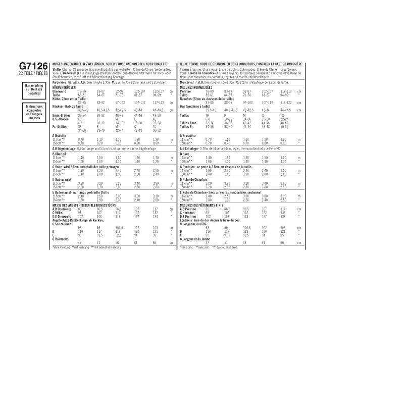 patron Simplicity 8800.A - Homewear