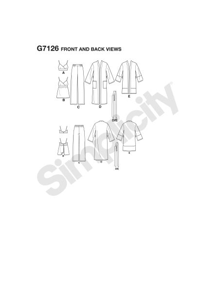 patron Simplicity 8800.A - Homewear