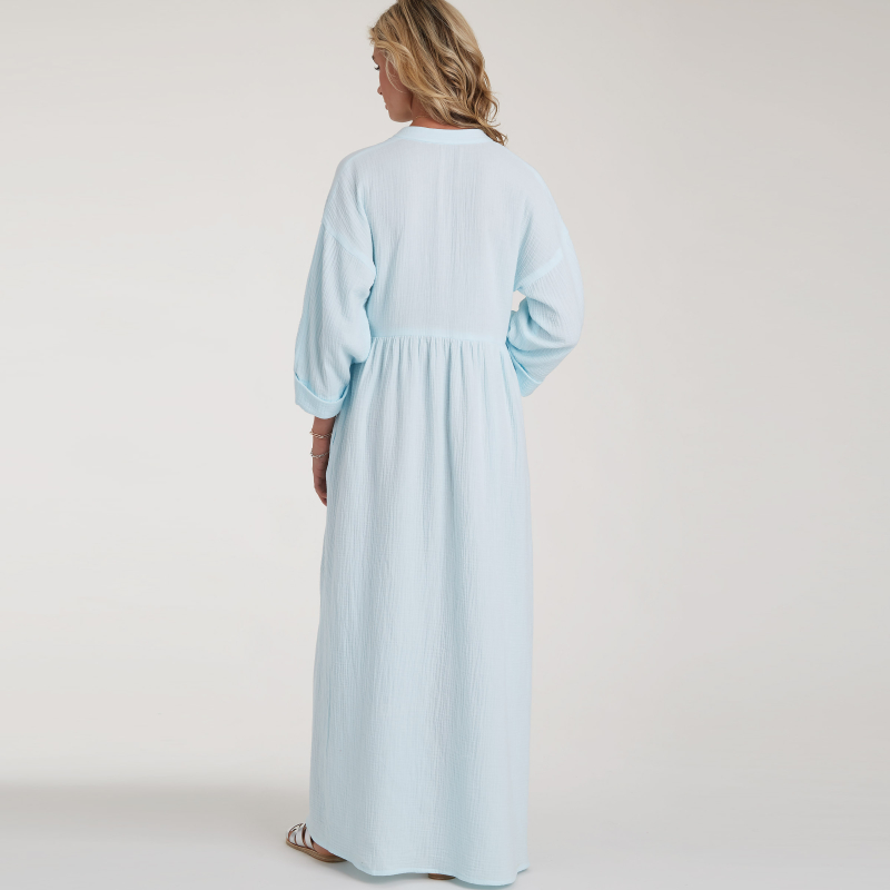 Patron Simplicity 9102.H5 - Robe femme caftan