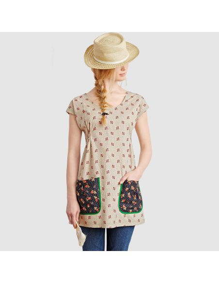 Patron Simplicity 9122.A - Tunique et robe femme 'granny chic'