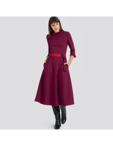 Patron Simplicity 9176.BB - Robe avec haut ajusté et bas évasé