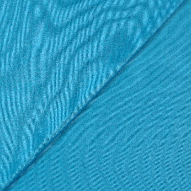 Jersey tubulaire 100% coton - Turquoise