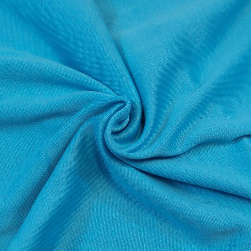 Jersey tubulaire 100% coton - Turquoise