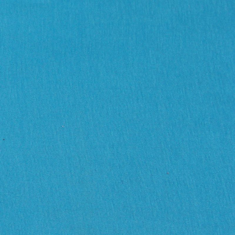 Jersey tubulaire 100% coton - Turquoise