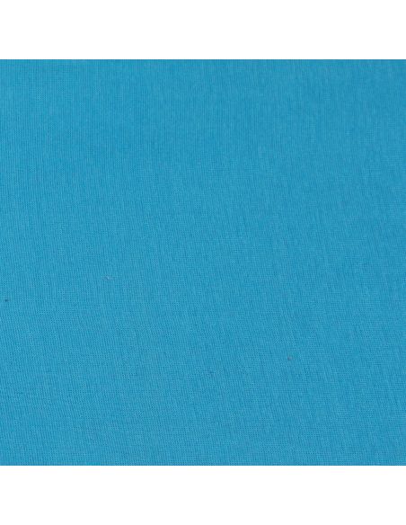 Jersey tubulaire 100% coton - Turquoise