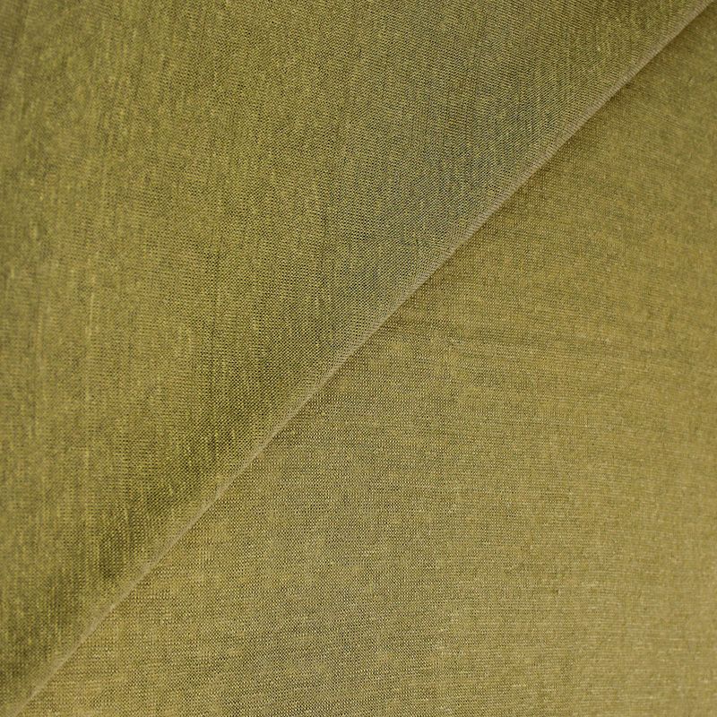 Jersey tubulaire 100% lin - Olive