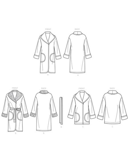 Patron Simplicity 9187.A - Ensemble Veste sans manche et Pantalon droit