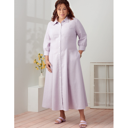Patron Simplicity 9260.BB - Robe Chemisier 2