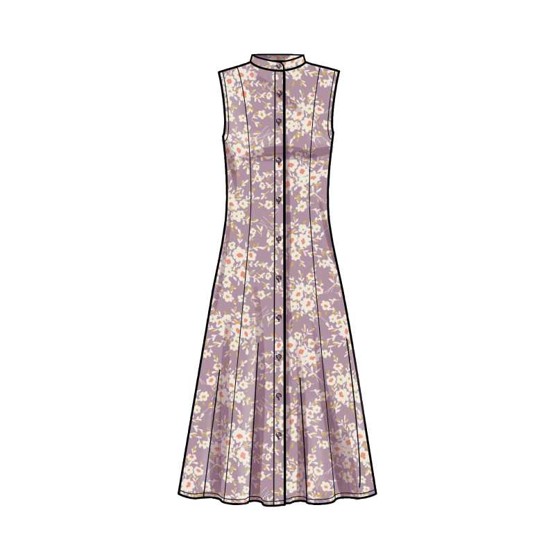 Patron Simplicity 9260.BB - Robe Chemisier