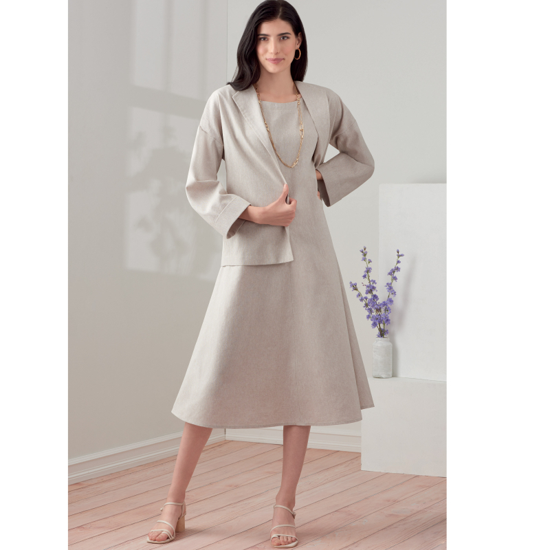 Patron Simplicity 9263.H5 - Ensemble Robe, Veste et Top Femme