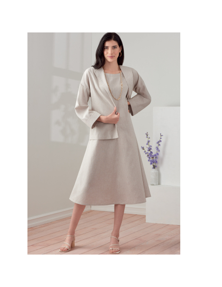 Patron Simplicity 9263.H5 - Ensemble Robe, Veste et Top Femme