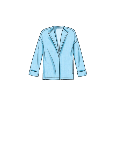 Patron Simplicity 9263.H5 - Ensemble Robe, Veste et Top Femme