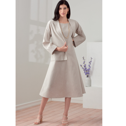 Patron Simplicity 9263.U5 - Ensemble Robe, Veste et Top Femme 2