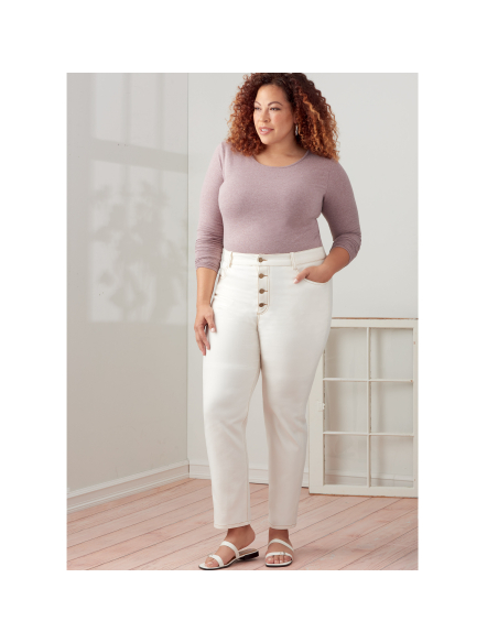 Patron Simplicity 9266.AA - Pantalon Femme style Jeans