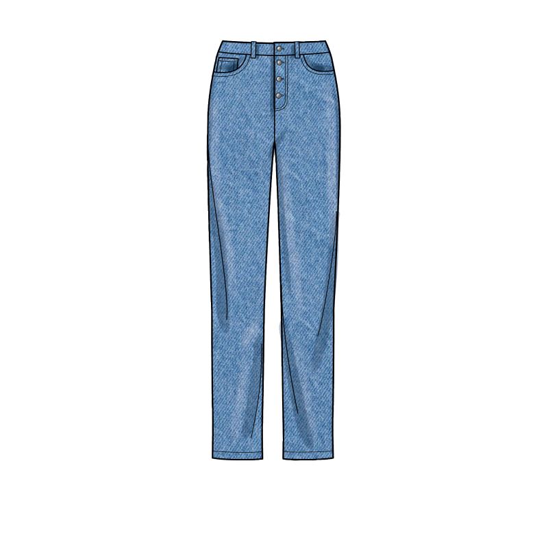 Patron Simplicity 9266.BB - Pantalon Femme style Jeans