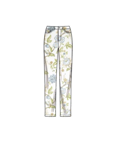 Patron Simplicity 9266.BB - Pantalon Femme style Jeans