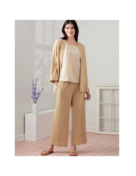 Patron Simplicity 9271.K5 - Ensemble Top, Veste et Pantalon