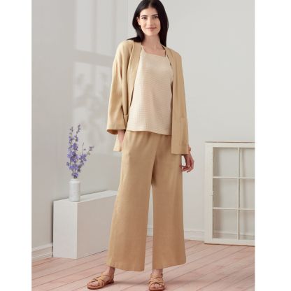 Patron Simplicity 9271.Y5 - Ensemble Top, Veste et Pantalon 2