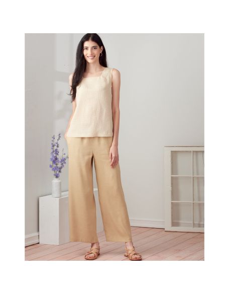 Patron Simplicity 9271.Y5 - Ensemble Top, Veste et Pantalon