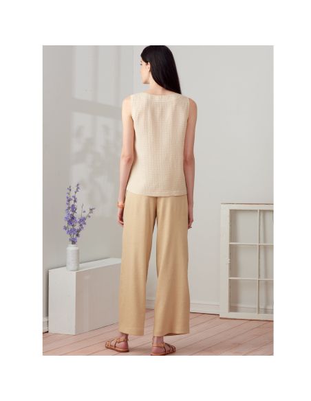 Patron Simplicity 9271.Y5 - Ensemble Top, Veste et Pantalon