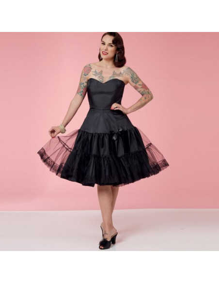 Patron Simplicity 9293.E5 - Jupon et bustier Femme