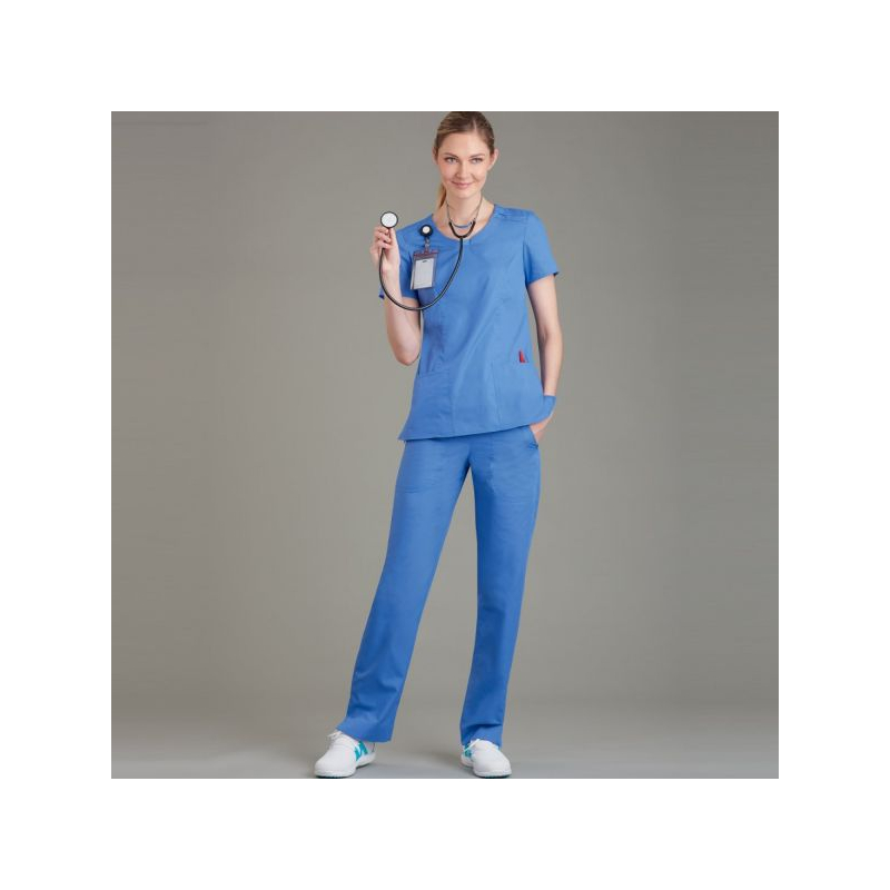 Patron Simplicity 9276.U5 - Ensemble Infirmière avec Blouse et Pantalon