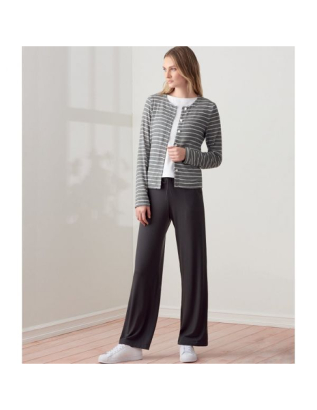 Patron Simplicity 9272.A - Ensemble maille Cardigan, Top et Pantalon
