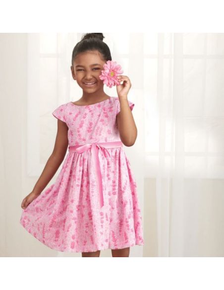 Patron Simplicity 9320.CL - Robe Enfant froncée sous la taille