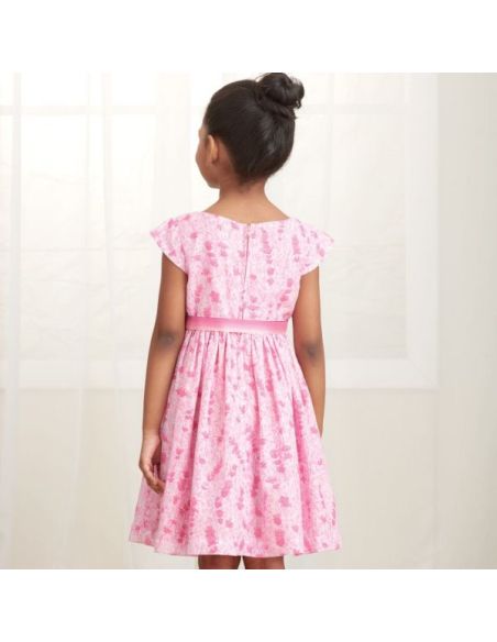 Patron Simplicity 9320.CL - Robe Enfant froncée sous la taille