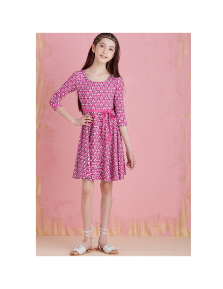 Patron Simplicity 9322.CCE - Robe Enfant à enfilée