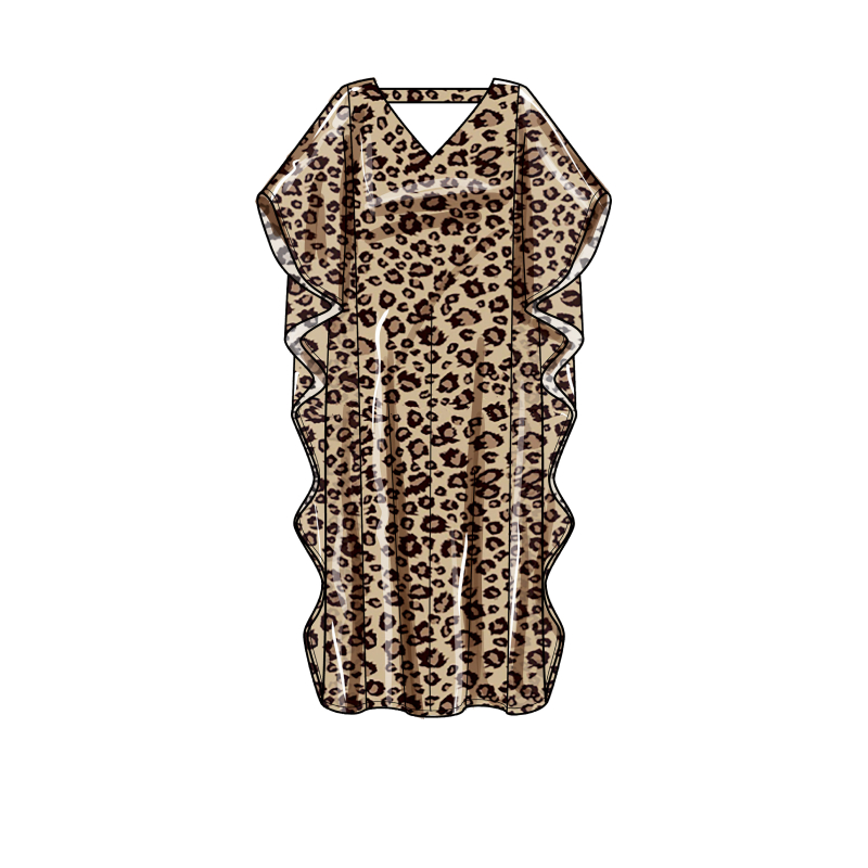 Patron Simplicity 9323.A - Robe Femme style Caftan