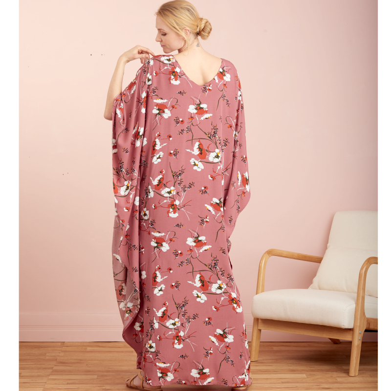 Patron Simplicity 9323.A - Robe Femme style Caftan