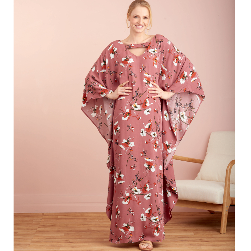 Patron Simplicity 9323.A - Robe Femme style Caftan