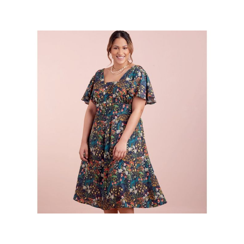 Patron Simplicity 9325.AA - Robe avec haut ajusté et empiècement