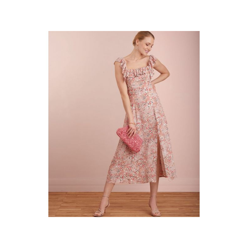 Patron Simplicity 9326.H5 - Robe Femme à bretelles avec haut ajusté