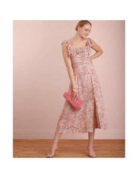 Patron Simplicity 9326.R5 - Robe Femme à bretelles avec haut ajusté